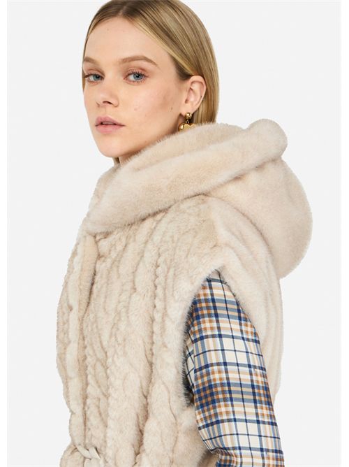 Gilet con cappuccio LIU JO | MF5364E1044/W9868